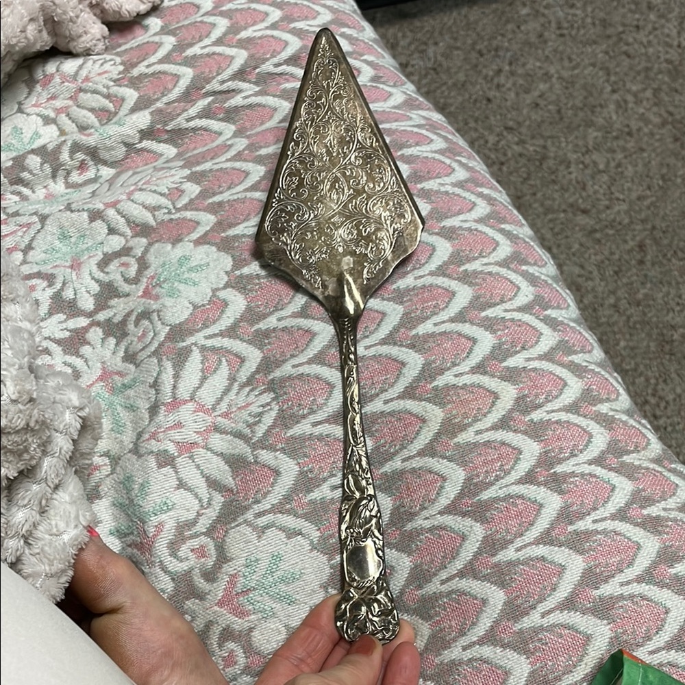 Vintage Silver plated Cake Server